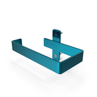 Stainless Steel Amantea Toilet Paper Holder Blue PNG & PSD Images