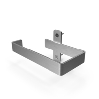 Brushed Stainless Steel Amantea Toilet Paper Holder PNG & PSD Images