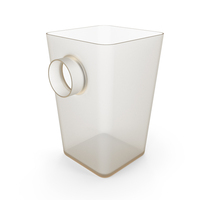 Wall Mounted Cup In Brown Polypropylene PNG & PSD Images