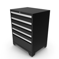 Storage System Furniture Black Clean PNG & PSD Images