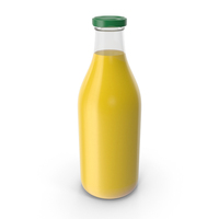 Orange Juice Bottle PNG & PSD Images