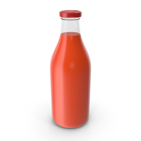 Tomato Juice Bottle PNG & PSD Images