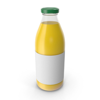 Orange Juice Bottle PNG & PSD Images