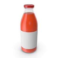 Tomato Juice Bottle PNG & PSD Images