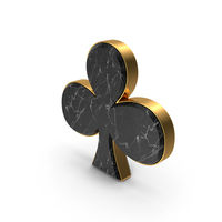 Club Card Suit Stone PNG & PSD Images