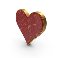 Heart Card Suit Stone PNG & PSD Images