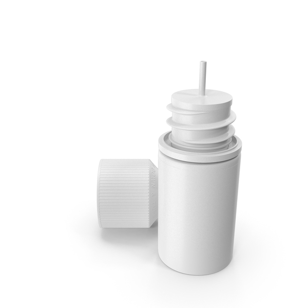 Open Monochrome Vape Bottle PNG & PSD Images