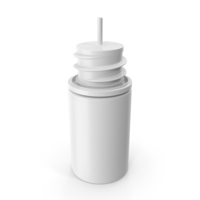 Monochrome Bottle For Vape PNG & PSD Images
