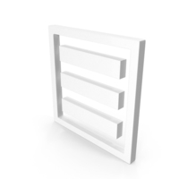 Thumbnail Icon White PNG & PSD Images