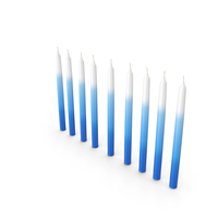 Hanukkah Candles PNG & PSD Images