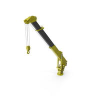 Heavy Duty Hydraulic Crane PNG & PSD Images