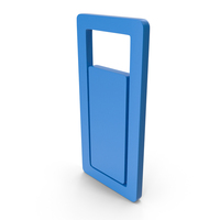 Rectangle Frame Filled 75 Percent Symbol PNG & PSD Images