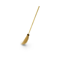 Broom Gold PNG & PSD Images