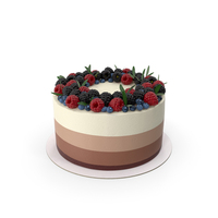 Triple Chocolate Cake PNG & PSD Images
