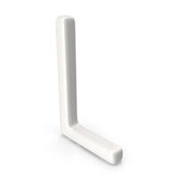 Porcelain Letter L PNG & PSD Images