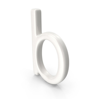 Porcelain Alphabet B PNG & PSD Images