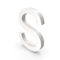 Porcelain Letter S PNG & PSD Images