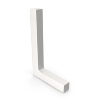Porcelain Letter L PNG & PSD Images
