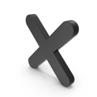 Wrong Icon Black PNG & PSD Images