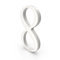 Porcelain Number 8 PNG & PSD Images