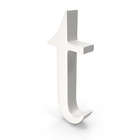Porcelain Alphabet T PNG & PSD Images