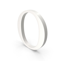 Porcelain Letter O PNG & PSD Images