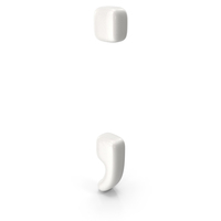 Semicolon Porcelain PNG & PSD Images