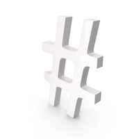 Hashtag Porcelain PNG & PSD Images