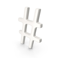 Hashtag Porcelain PNG & PSD Images