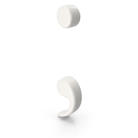 Semicolon Porcelain PNG & PSD Images