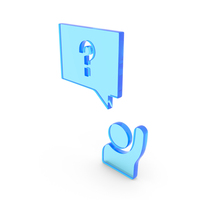 User With Raised Hand Need Help Web PNG & PSD Images