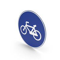 Spanish Road Reserved For Cycles Or Cycle Path Sign PNG & PSD Images