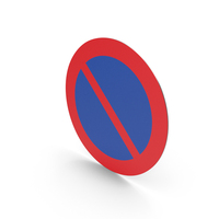 Spanish Parking Prohibited Sign PNG & PSD Images