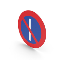 Spanish Sign Parking Prohibited On Odd Days PNG & PSD Images