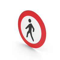 Spanish Denied Entry To Pedestrians Sign PNG & PSD Images