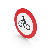 Spanish Denied Entry To Motorcycles Sign PNG & PSD Images