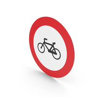 Spanish Sign Denied Entry To Cycles PNG & PSD Images