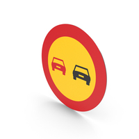 Spanish Sign Ban On Overtaking PNG & PSD Images