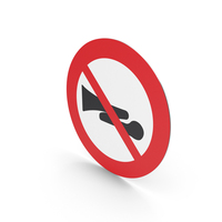 Spanish Sign Acoustic Warnings Banned PNG & PSD Images