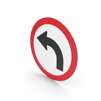Colombian Sign Turn Left PNG & PSD Images