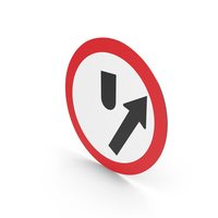 Colombian Sign Pass Only On The Right Of Barrier PNG & PSD Images