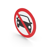 Colombian Sign No Entry For Passenger Car PNG & PSD Images
