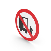 Colombian Sign No Cargo Loading PNG & PSD Images