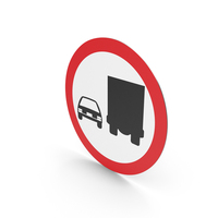 Colombian Heavy Vehicles Stay To The Right Sign PNG & PSD Images