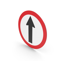 Colombian Go Straight Sign PNG & PSD Images