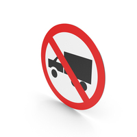 Brazilian No Trucks Sign PNG & PSD Images