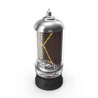 Electronics Vacuum Tube Letter K PNG & PSD Images