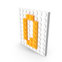 Building Toy Brick Letter Q PNG & PSD Images