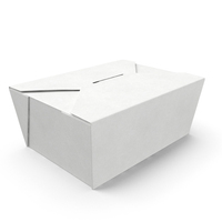 Closed Chinese Food Box PNG & PSD Images