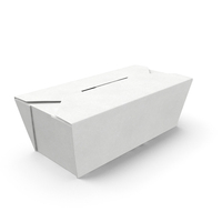 Chinese Food Box Closed PNG & PSD Images